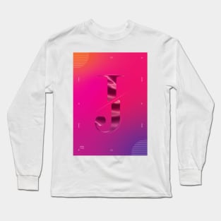 Hypo Typo | Letter J Long Sleeve T-Shirt